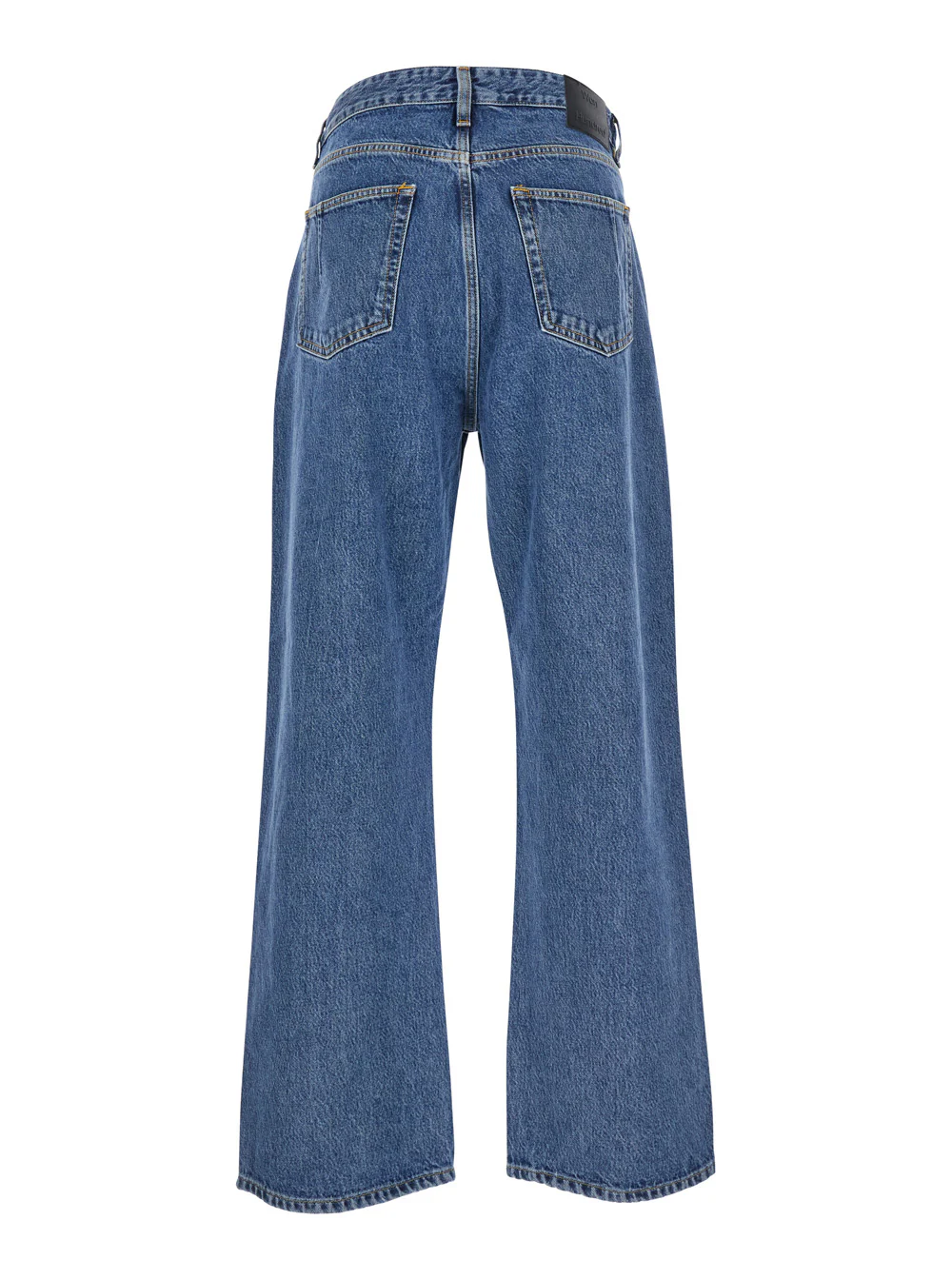 Calças Jeans Azul Won Hundred com Alças para Cinto em Algodão Orgânico