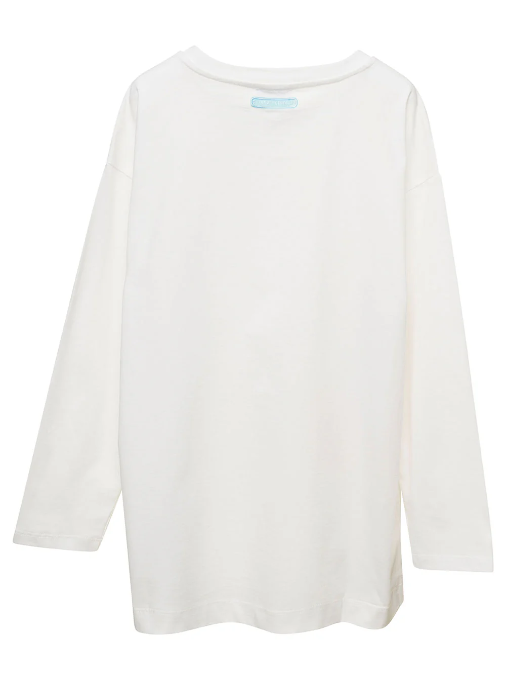 Camiseta Branca para Crianças Chiara Ferragni com Estampa de Bolsa e Impressão de Logotipo Camisetas de Meninas Camisetas Polo