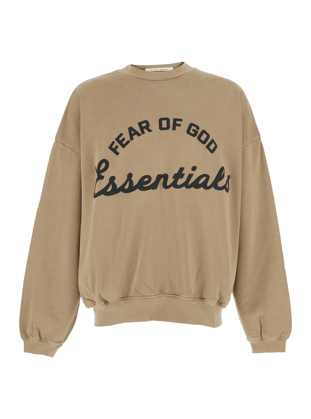 Sweatshirt Fear Of God Treino 90s Crewneck Sweatshirt Essentials Bege Com Gola Redonda e Mangas Compridas em Algodão para Homens Sweatshirts Sweatshirt Fear Of God Treino 90s Crewneck Sweatshirt Essentials Bege Com Gola Redonda e Mangas Compridas em Algodão para Homens Sweatshirts