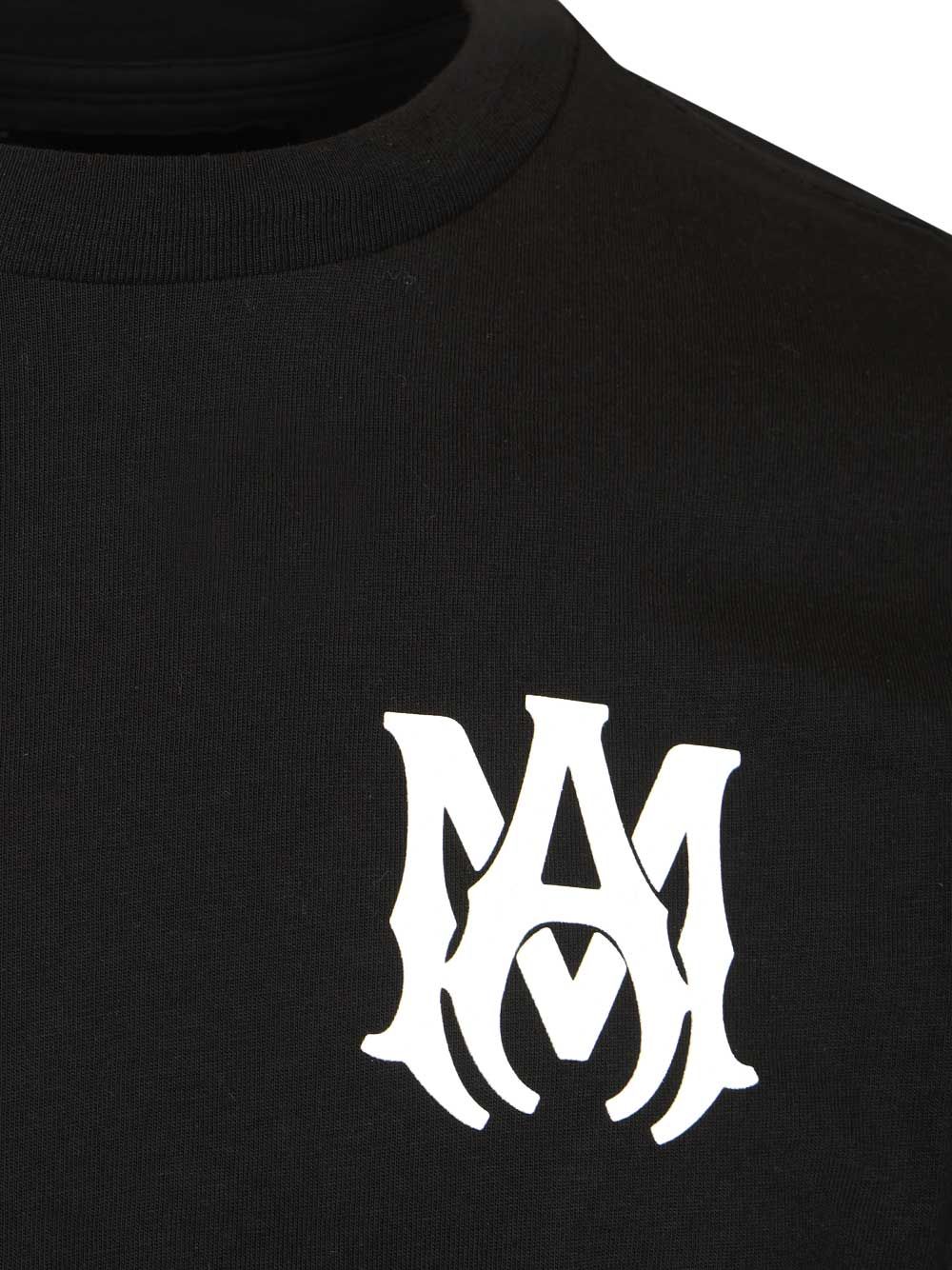 Camiseta Amiri Preto de Algodão