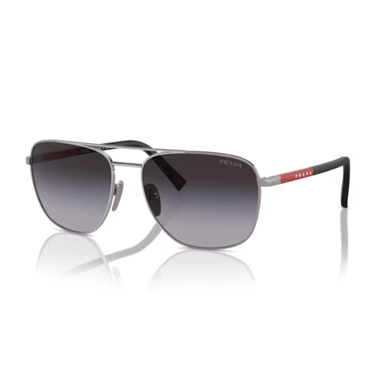 Óculos de Sol Prada Linea Rossa Ps 54zs Gunmetal Metallo/gommato Óculos de Sol Prada Linea Rossa Ps 54zs Gunmetal Metallo/gommato