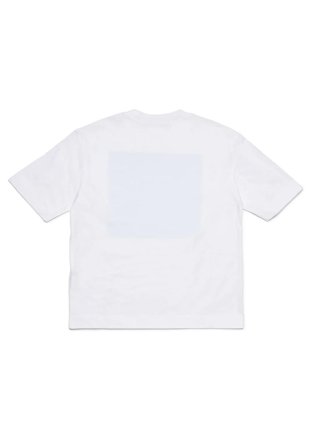 Camiseta de Algodão Branca com Estampa de Logotipo para Meninas Marni Kids
