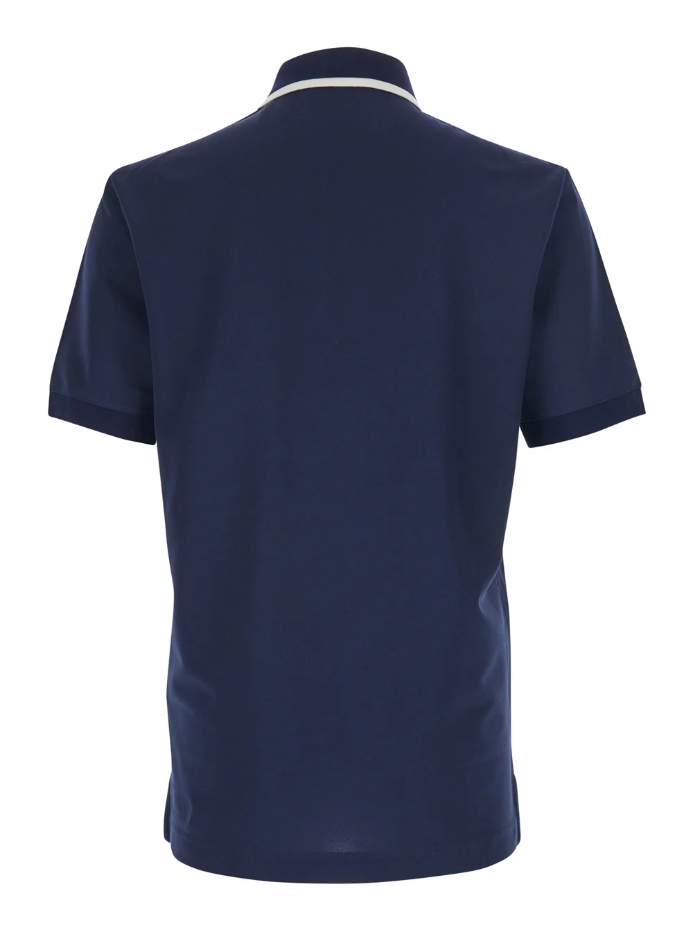 Camisola Polo Azul Dolce & Gabbana com Logotipo na Frente em Tecido Técnico para Homens Azul Poliéster Camisetas e Camisola Polo Azul Dolce & Gabbana com Logotipo na Frente em Tecido Técnico para Homens Azul Poliéster Camisetas e