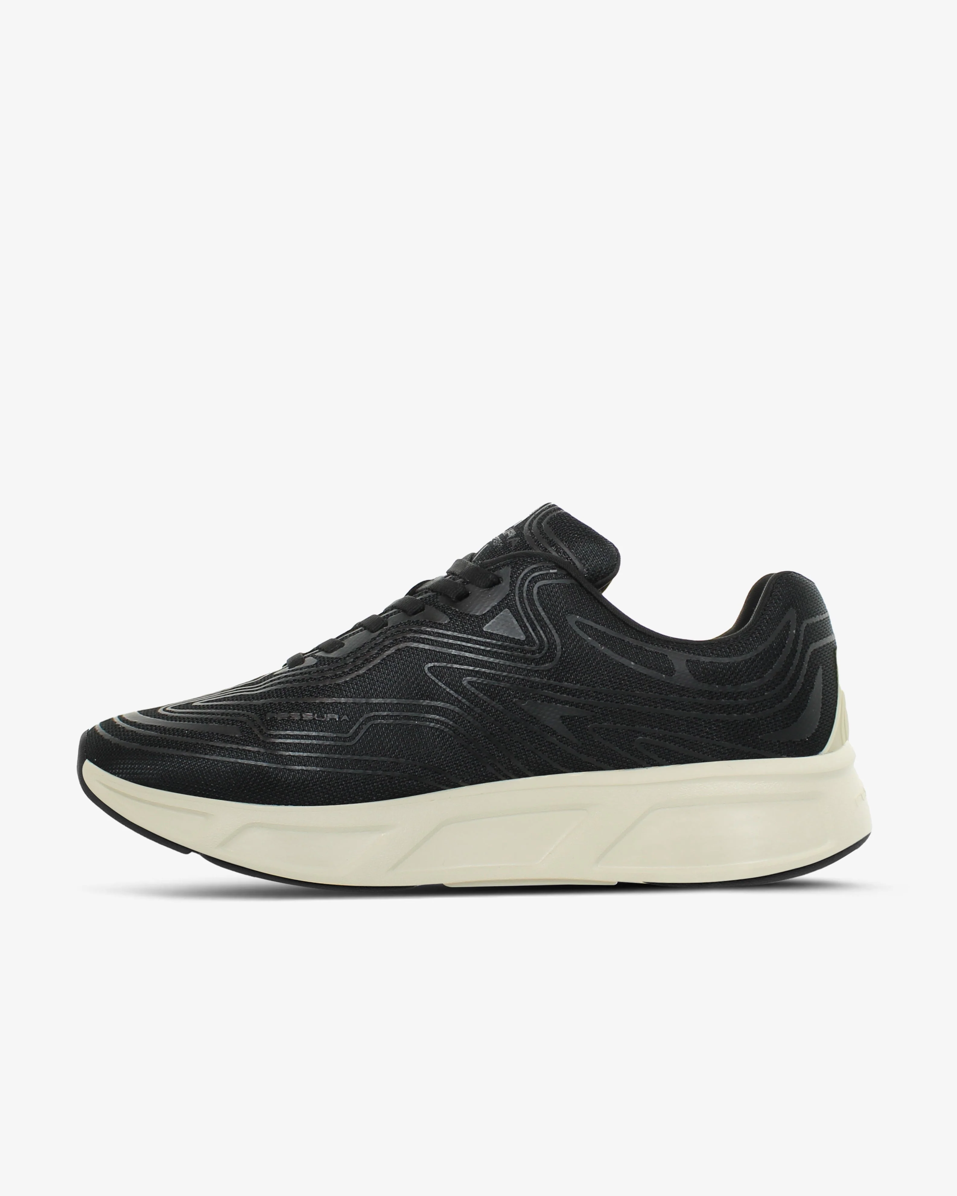 Sapatilhas Esportivas Fessura Italia Walk #01 06 Preto-preto