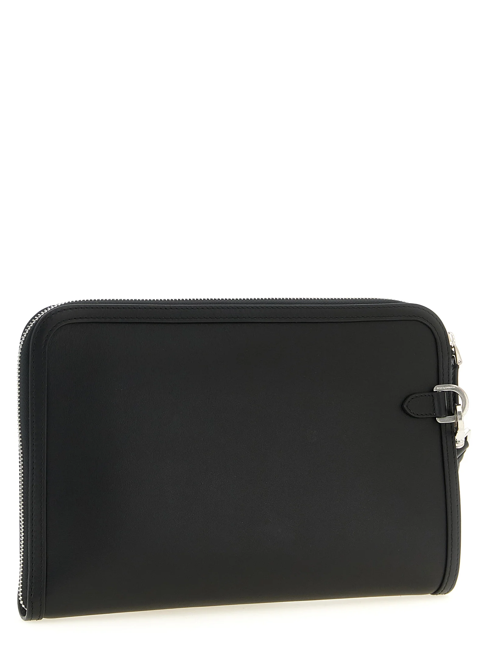 Bolsa de Mão Bicolor de Couro de Novilho Dolce & Gabbana