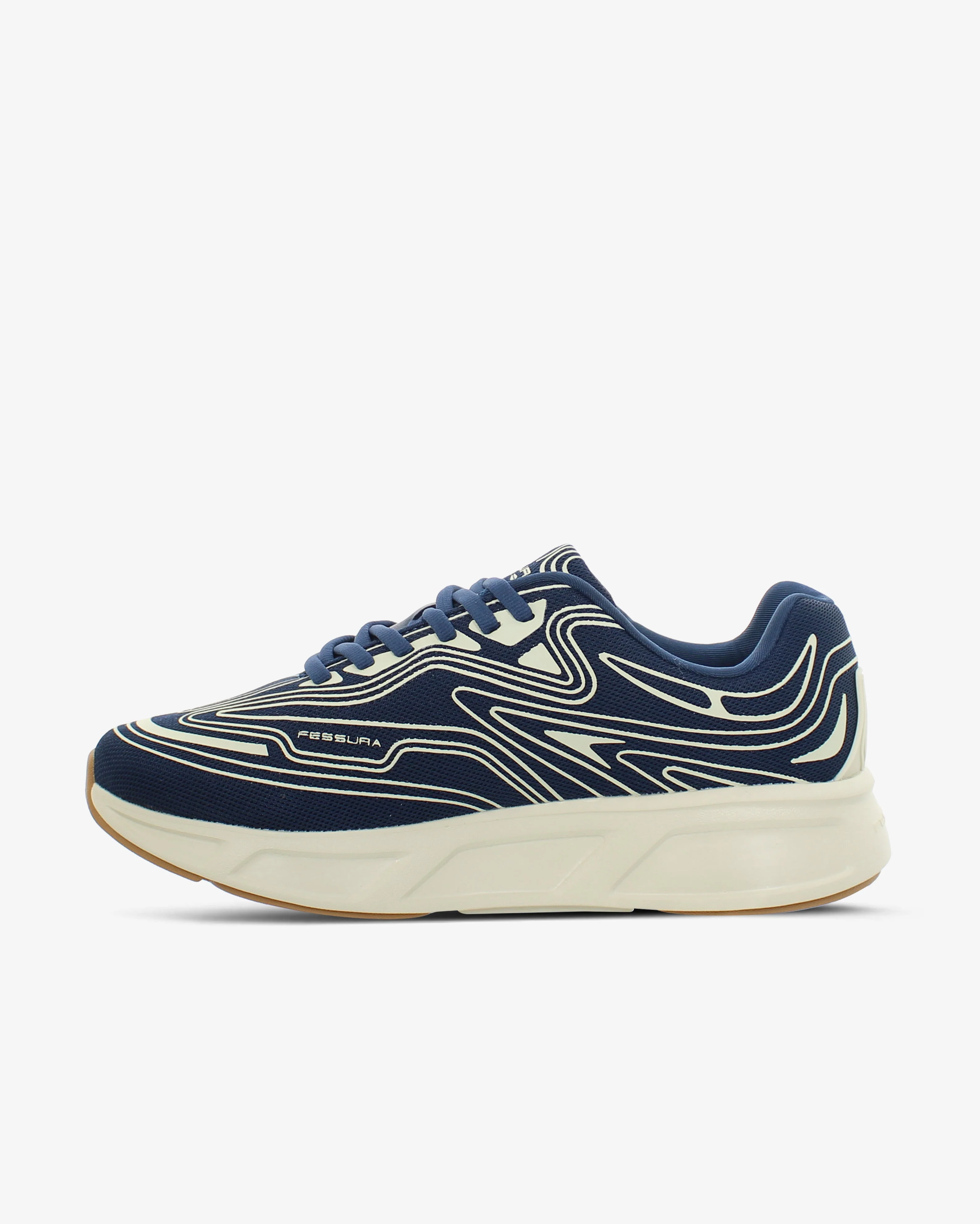 Sapatilhas de Corrida Fessura Italia Walk #01 08 Navy-milk