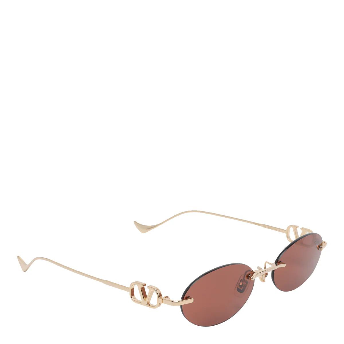 Óculos de Sol Valentino Garavani Metal Dourado/Acetato