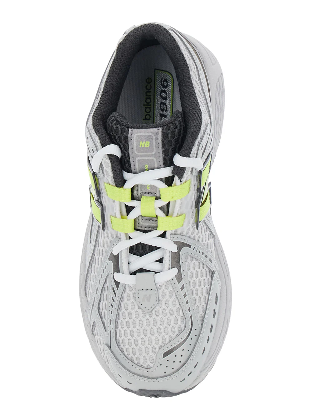 Sapatilhas Cinza Kids New Balance 1906 com Superior Sintético e Sola de Borracha para Homens Cinza