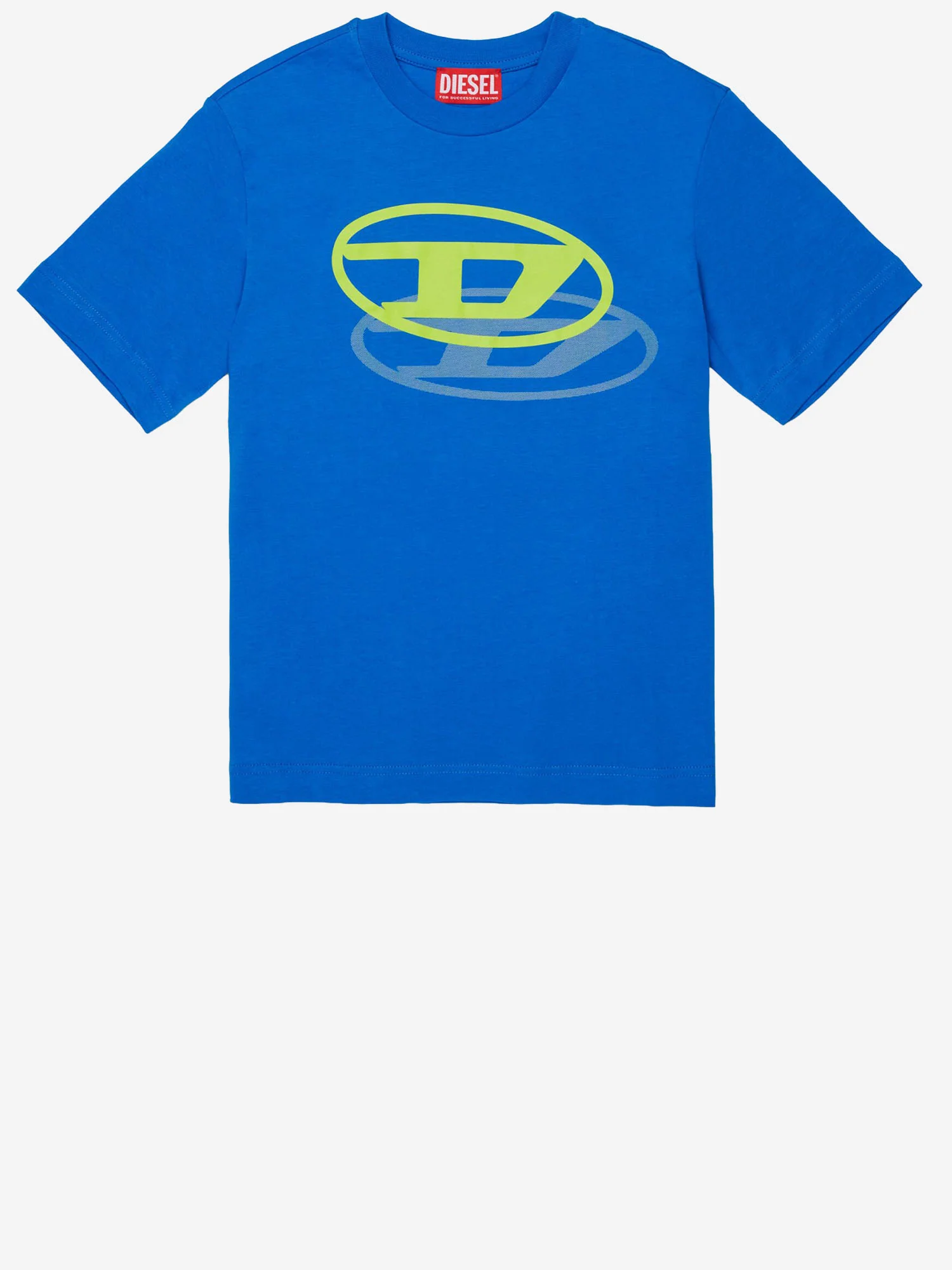 Camisetas e Polos Diesel Azul Cotone