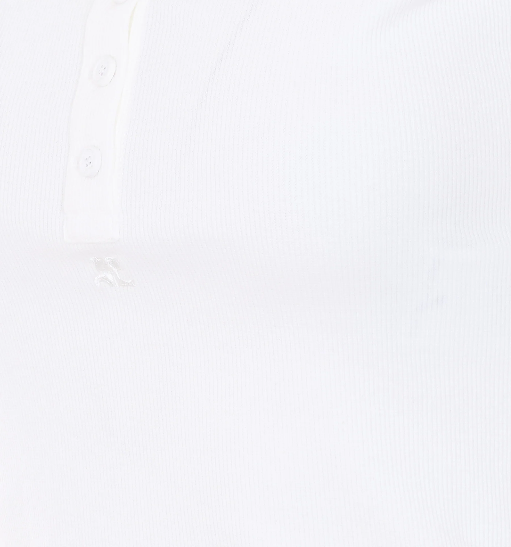 Top Branco de Algodão Courrèges Top Branco de Algodão Courrèges