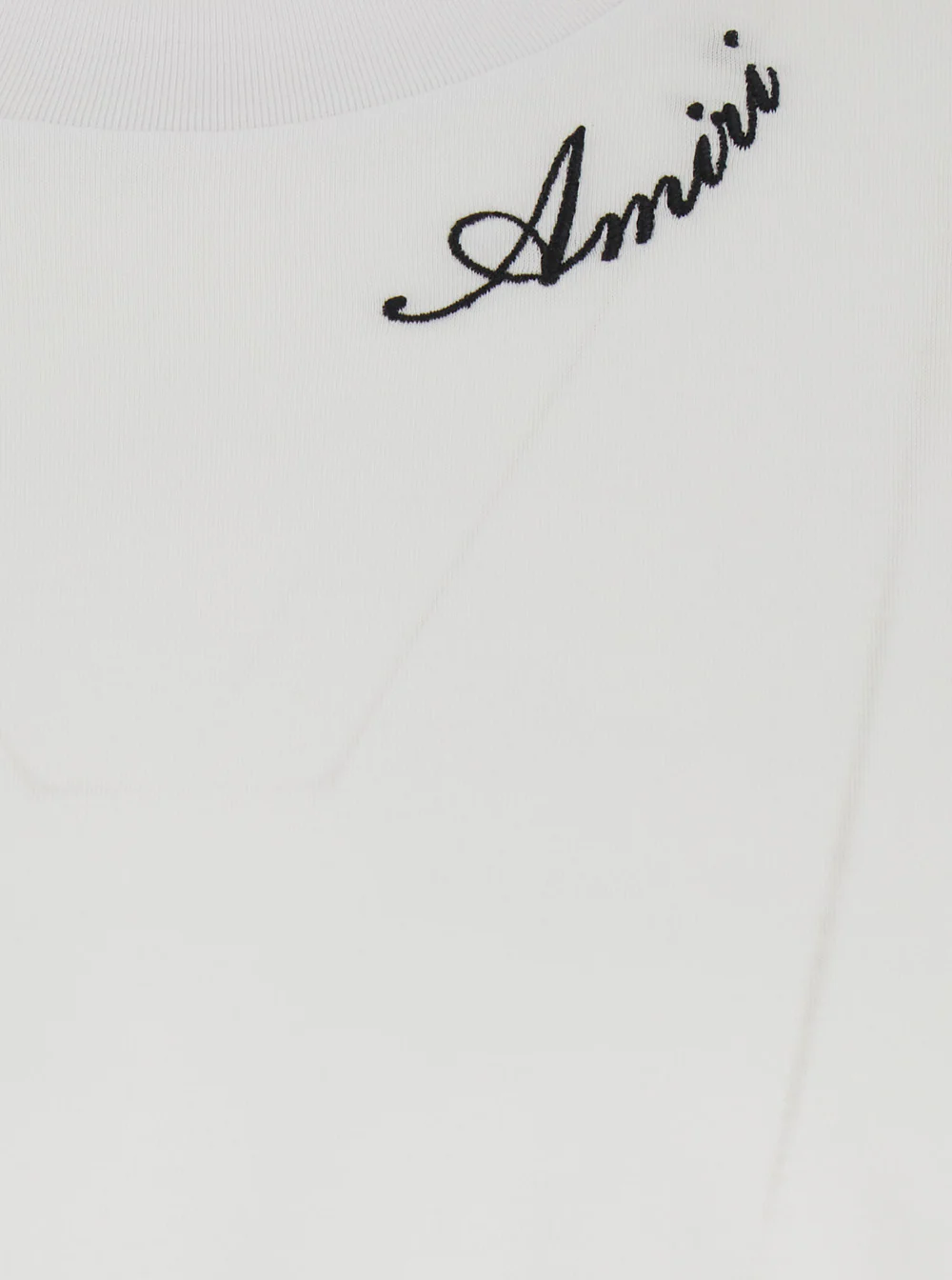 Camiseta Branca Amiri com Detalhe de Logotipo na Frente Algodão para Camisetas e Camisetas Polo Masculinas