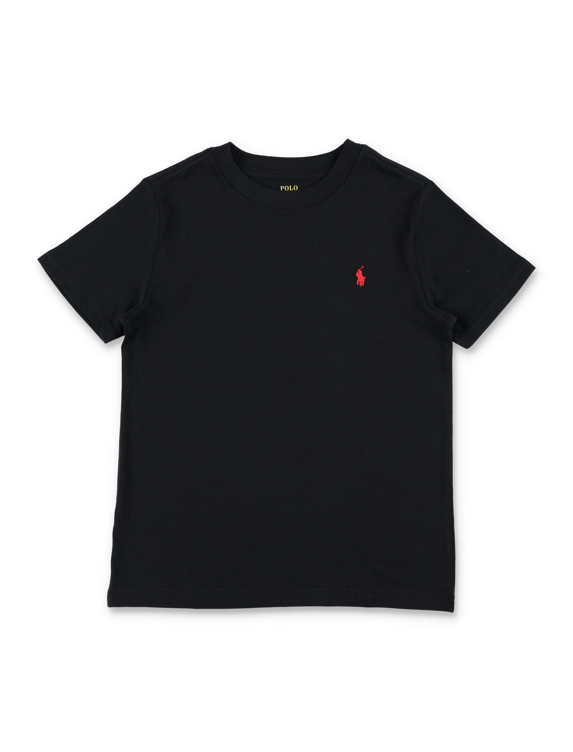 Camiseta de Algodão Clássica Kids Polo Ralph Lauren Preto