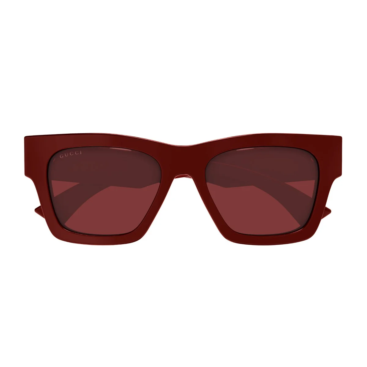 Óculos de Sol Gucci Gg1835s Linea Name Of Brand Vermelho Burgundy Acetato Reciclado