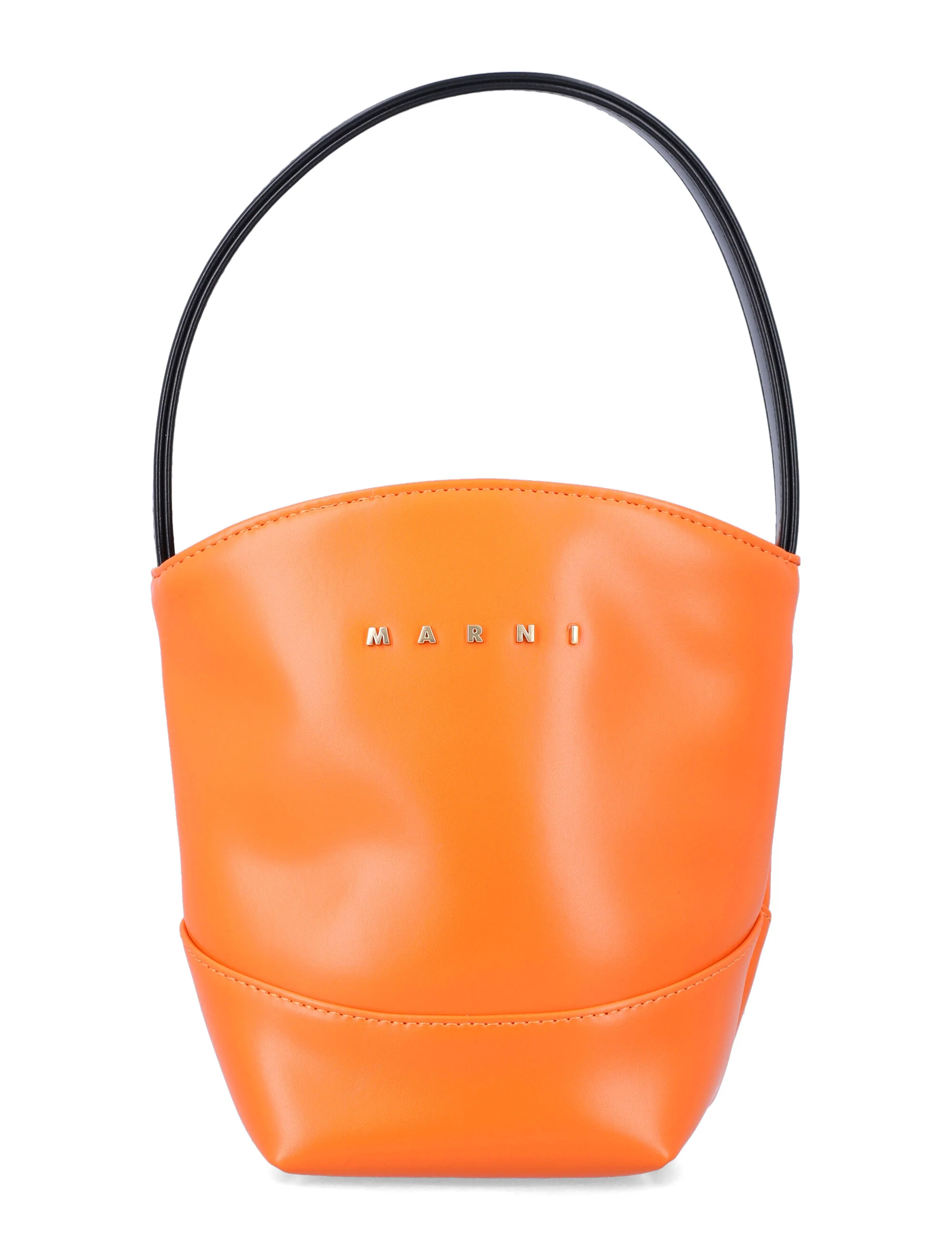 Marni bolsa cestinha infantil Laranja Forro de Poliéster Tote