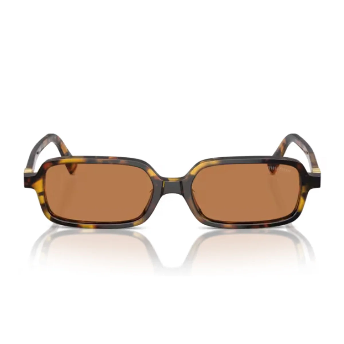 Óculos de Sol Miu Miu 0mu 11zs Regard Havana Acetato
