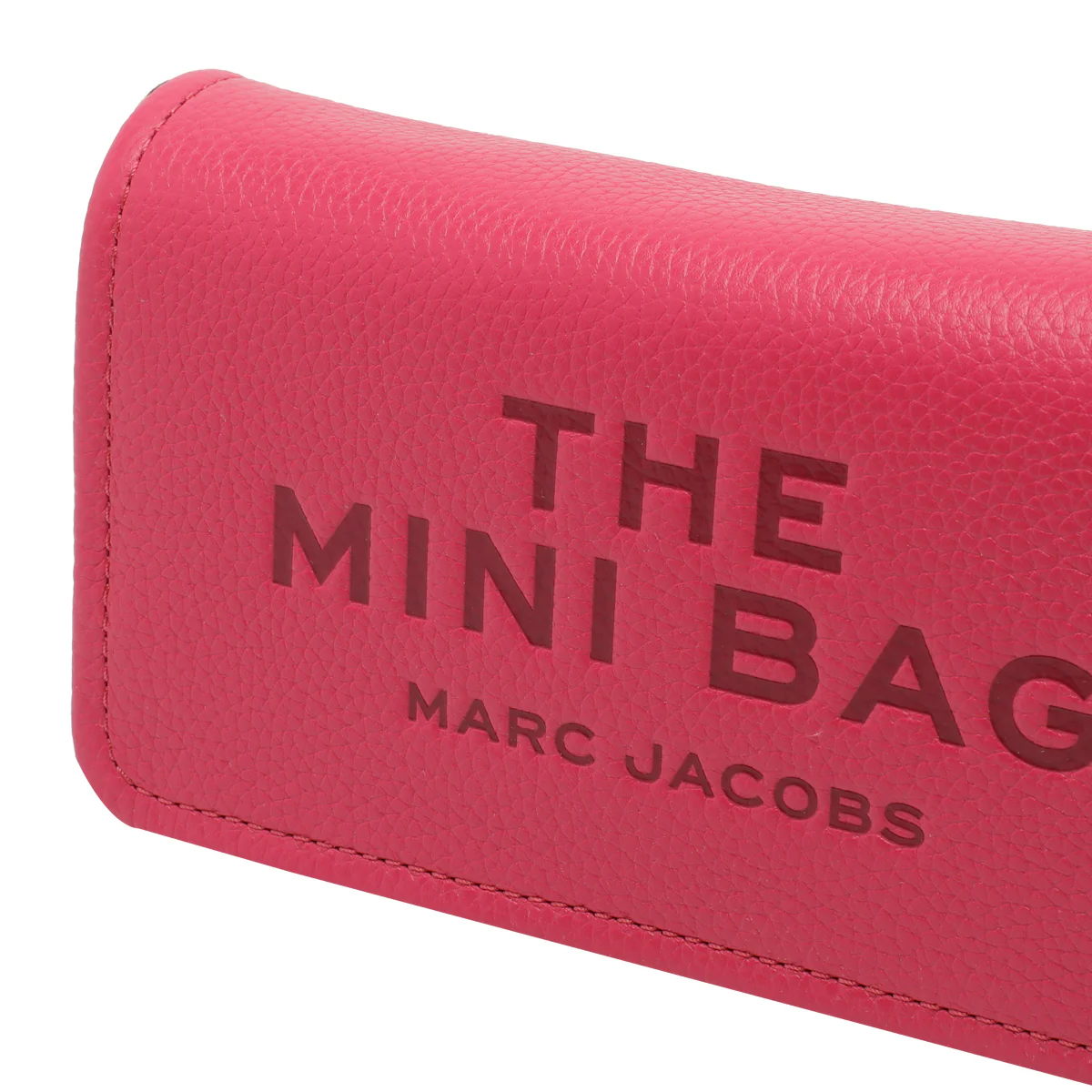 Bolsas Marc Jacobs em Couro de Novilho Fuchsia