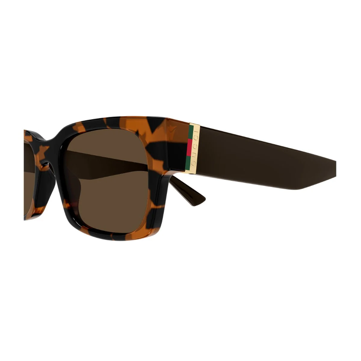 Óculos de Sol Gucci Gg2084s Linea Sigh Havana Injetado