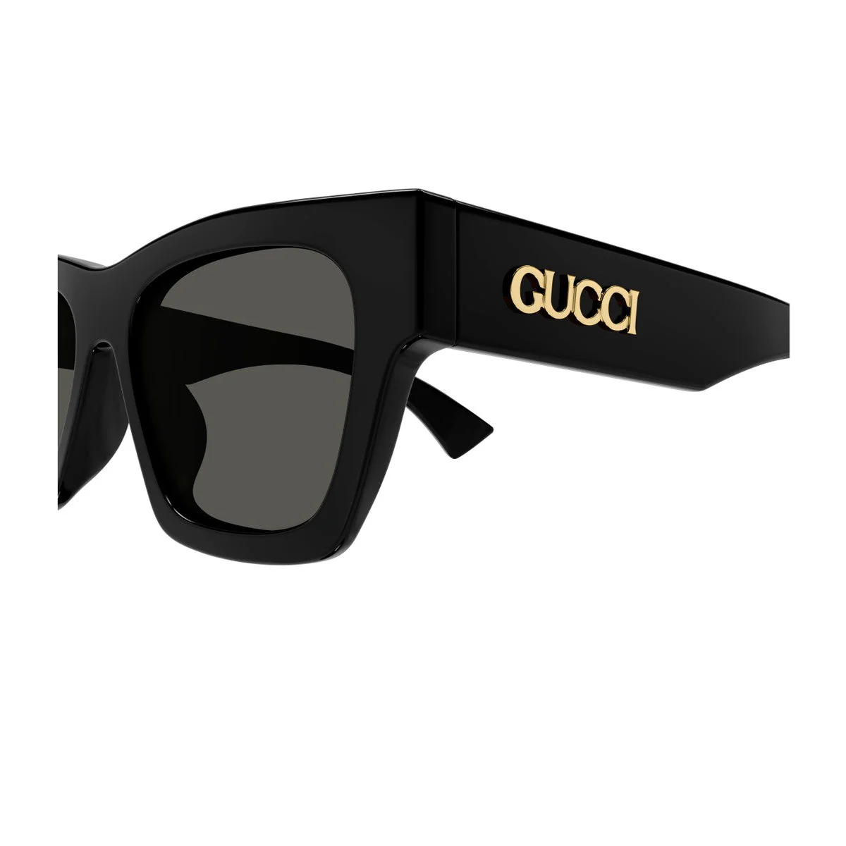 Óculos de Sol Gucci Gg1835s Linea Name Of Brand Preto Acetato Reciclado