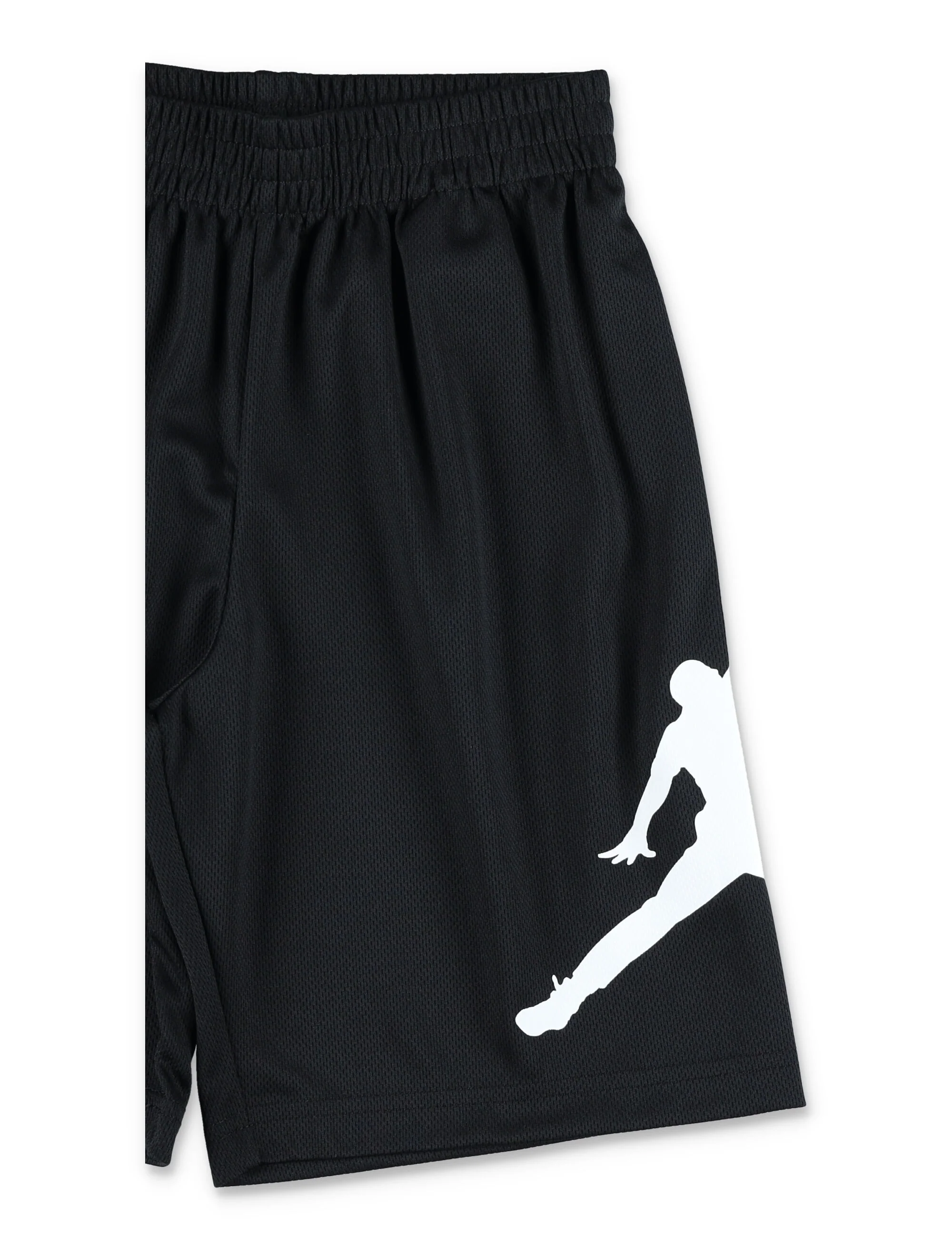 Calças Curtas de Malha Jumpman Nike Jordan para Crianças Preto Poliéster
