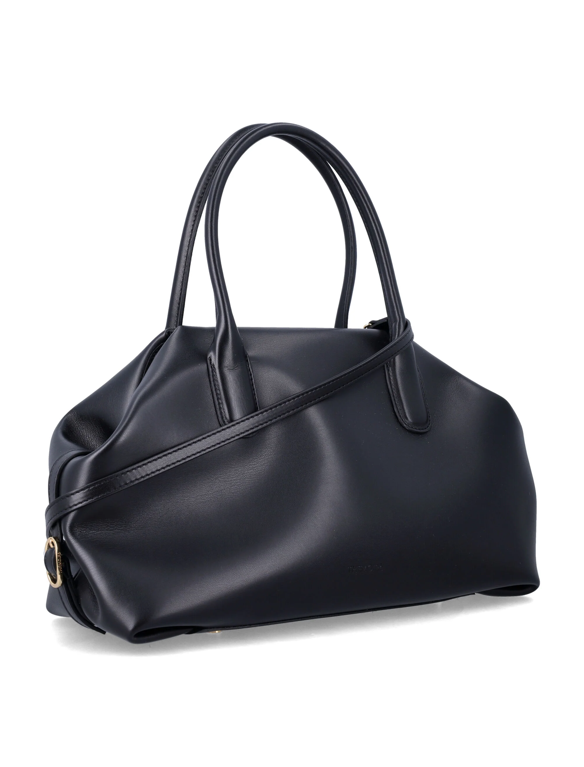 A Moirè Themoirè Tallia Trank Médio Preto Bolsa de Poliuretano