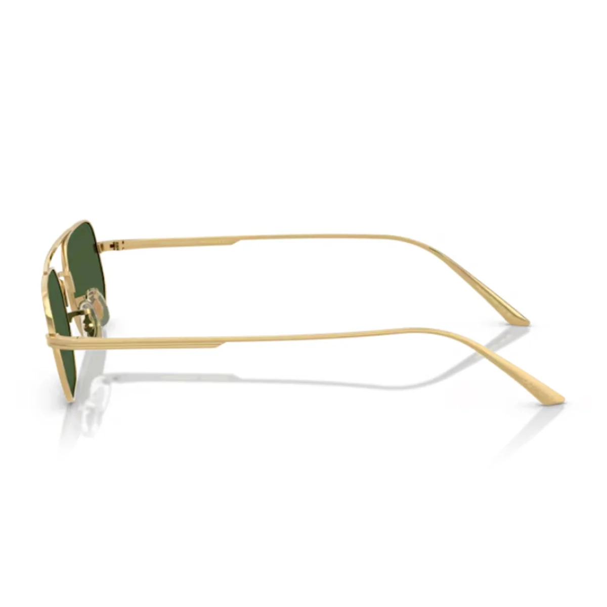 Óculos de Sol Oliver Peoples Ov1351s - 1989c Colleção Khaite Ouro Titânio