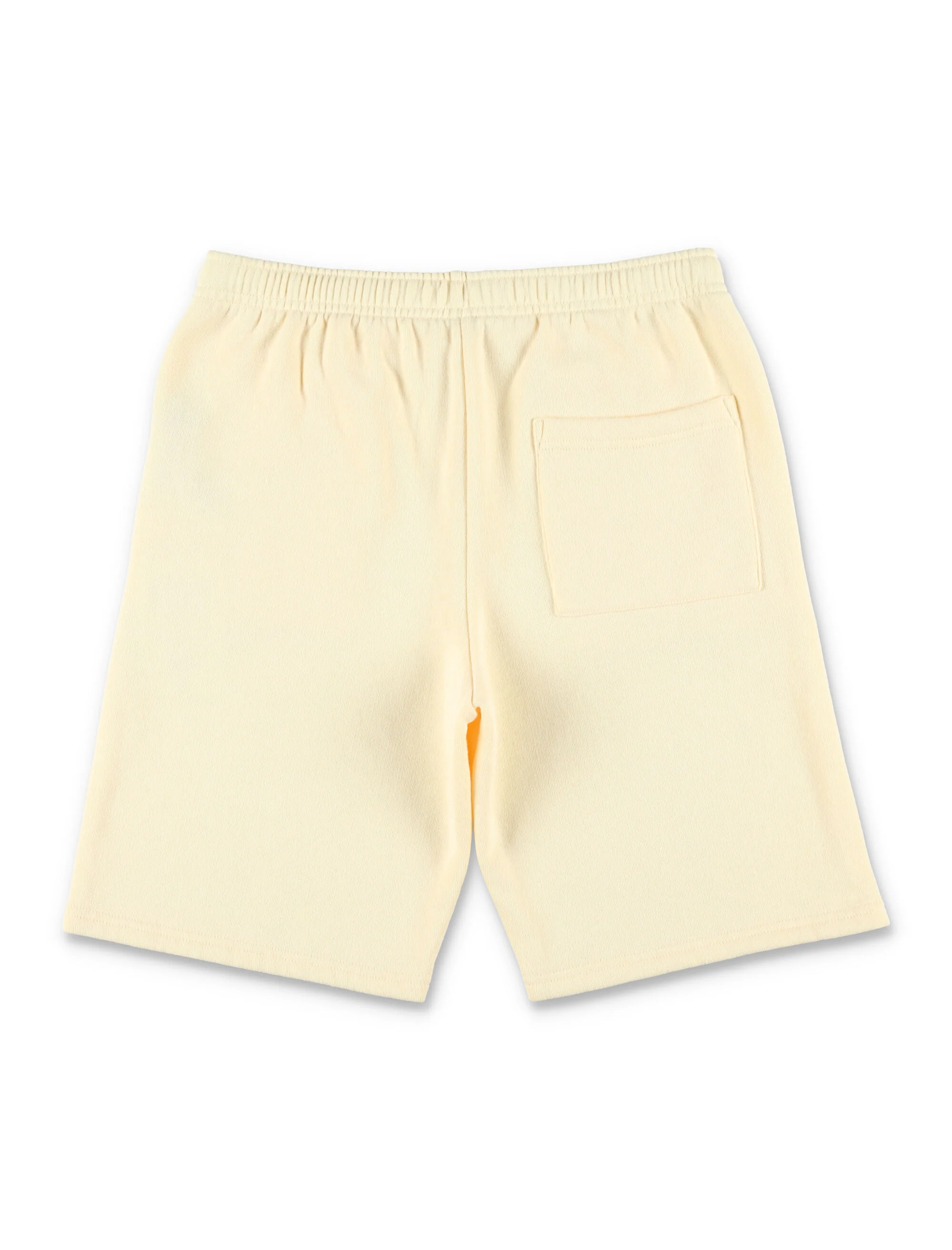 Calças de Ginástica Infantil Sporty & Rich Clássico Logo Creme Almond Algodão