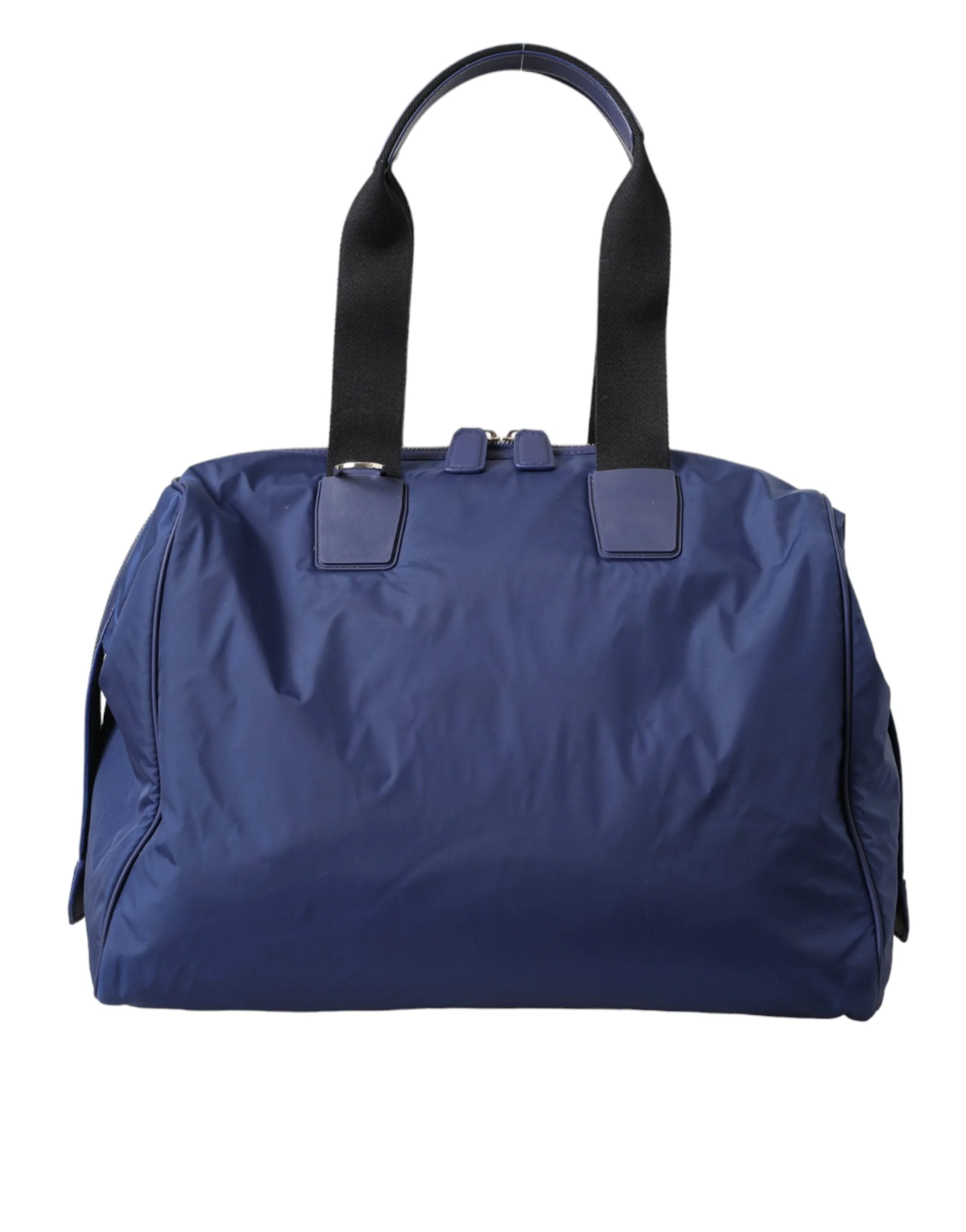 Bolsa de Mala de Ombro e Mão de Nylon Azul Dolce & Gabbana