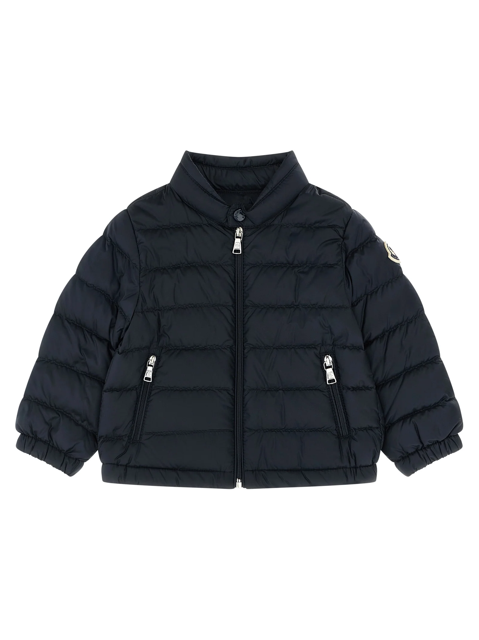 Moncler Enfant Acorus jaqueta de penas azul jaqueta de poliamida, parka, casual