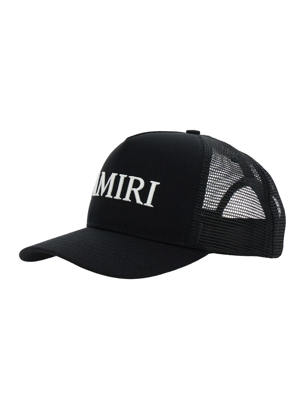 Chapéu Preto Amiri com Logotipo de Couro e Luvas Chapéu Preto Amiri com Logotipo de Couro e Luvas