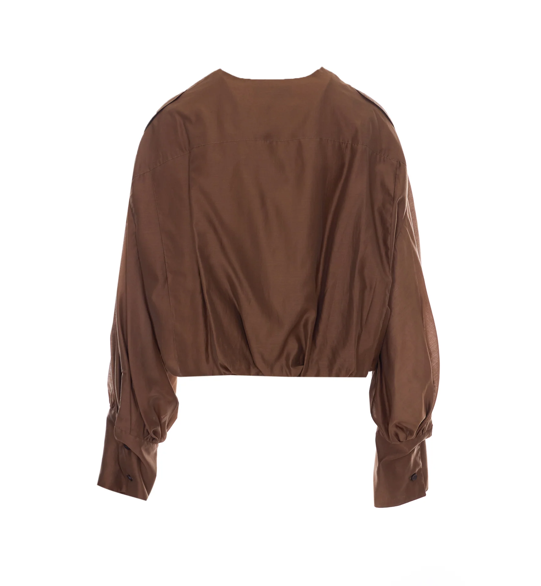 As Últimas Camisas Marrom Lyocell