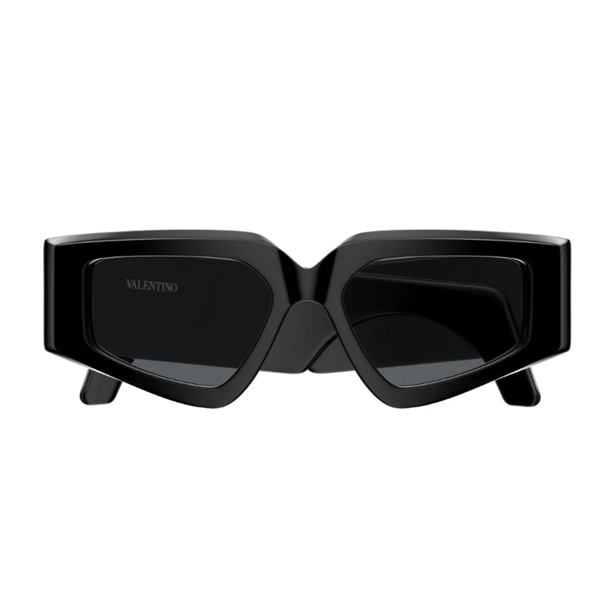 Óculos de Sol Valentino Vg0006s Linea V Logo Preto Acetato Reciclado Ottica Lucciola Óculos de Sol Valentino Vg0006s Linea V Logo Preto Acetato Reciclado Ottica Lucciola