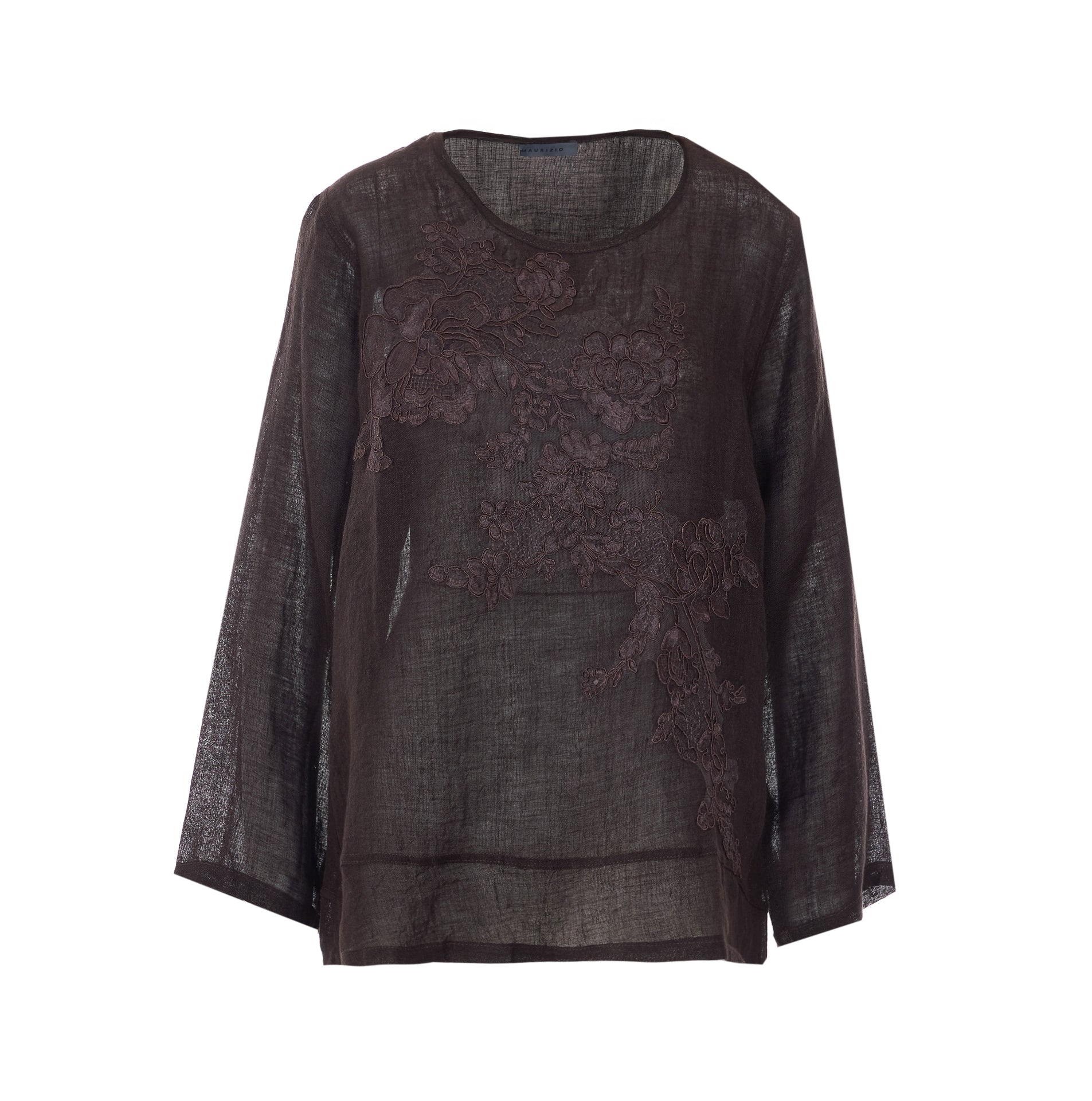 Camisas Marrom Linho Maurizio Camisas Marrom Linho Maurizio