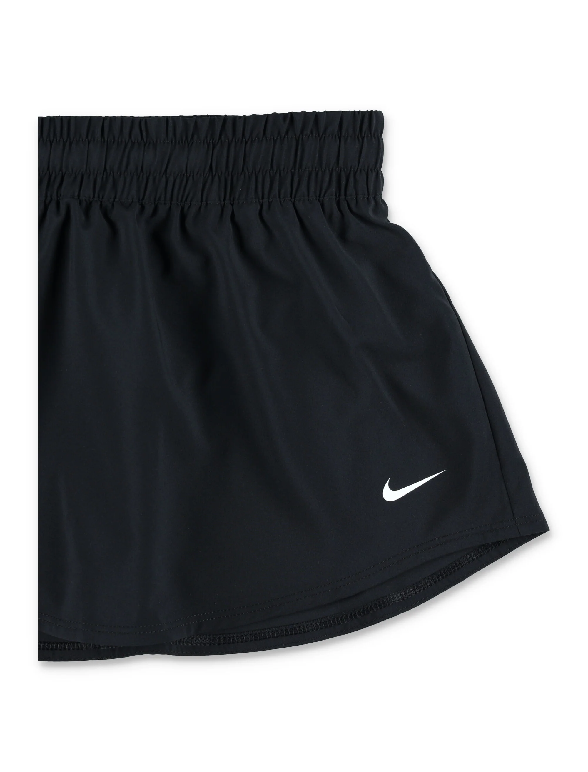 Nike Skort Dri-Fit para Meninas, Saia de Poliéster Preto