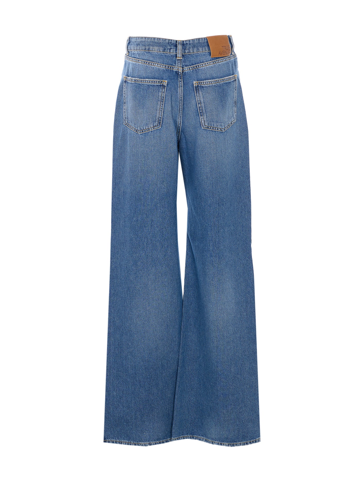 True Avenue Jeans Azul Algodão