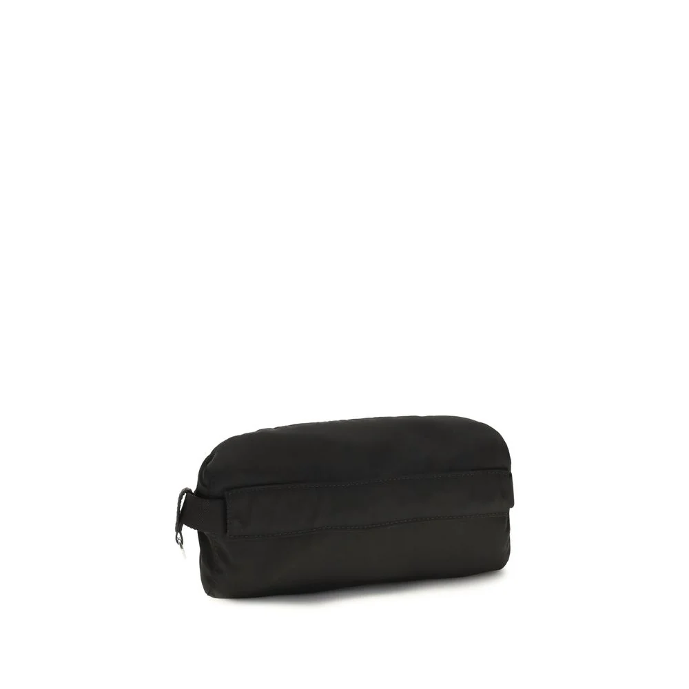 Bolsa de Mão Prada Preta em Poliamida Reciclada Bolsa de Mão Prada Preta em Poliamida Reciclada