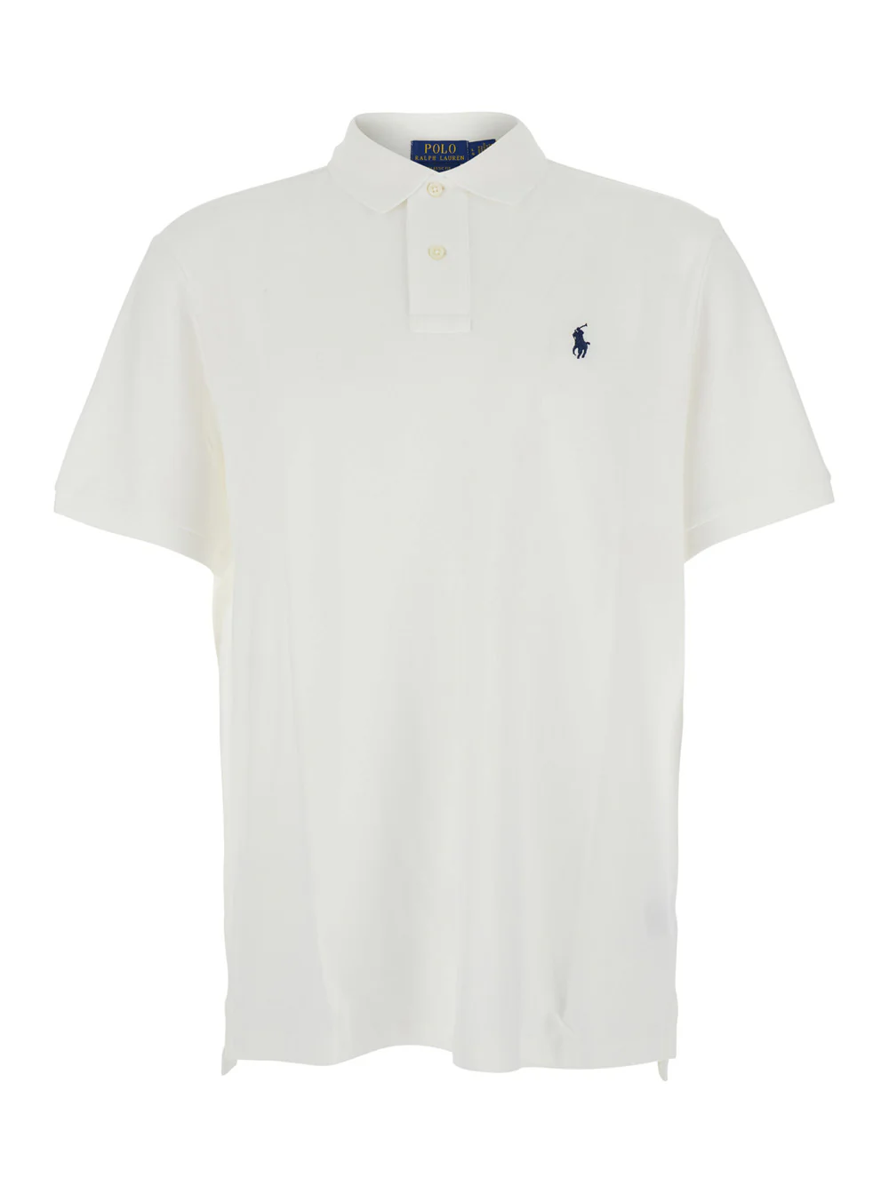Camisetas e Camisolas Polo Ralph Lauren de Manga Curta, Modelo Clássico, Brancas Camisetas e Camisolas Polo Ralph Lauren de Manga Curta, Modelo Clássico, Brancas