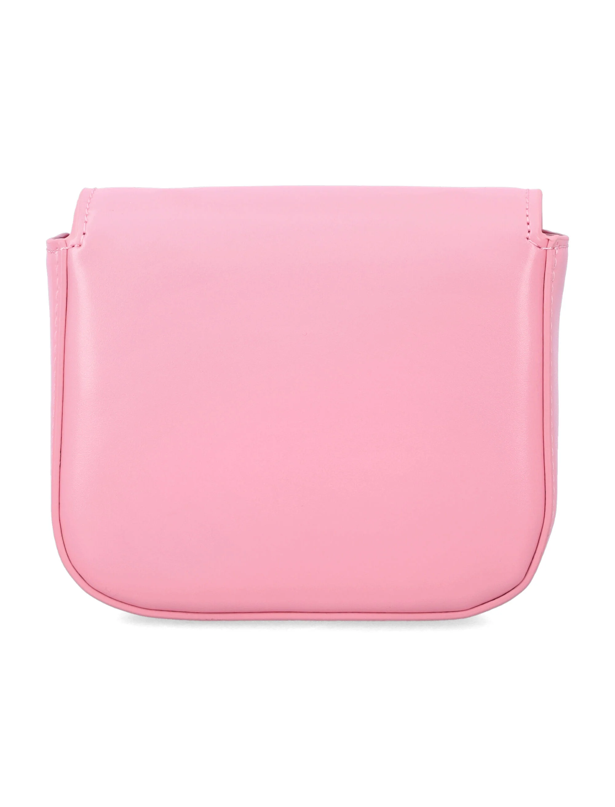 Marni Bolsa de Ombro Mini para Meninas, Couro Ecológico Rosa, Forro de Poliéster