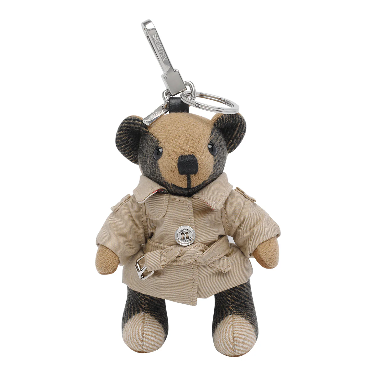 Porta-chaves Burberry Tecido Bege
