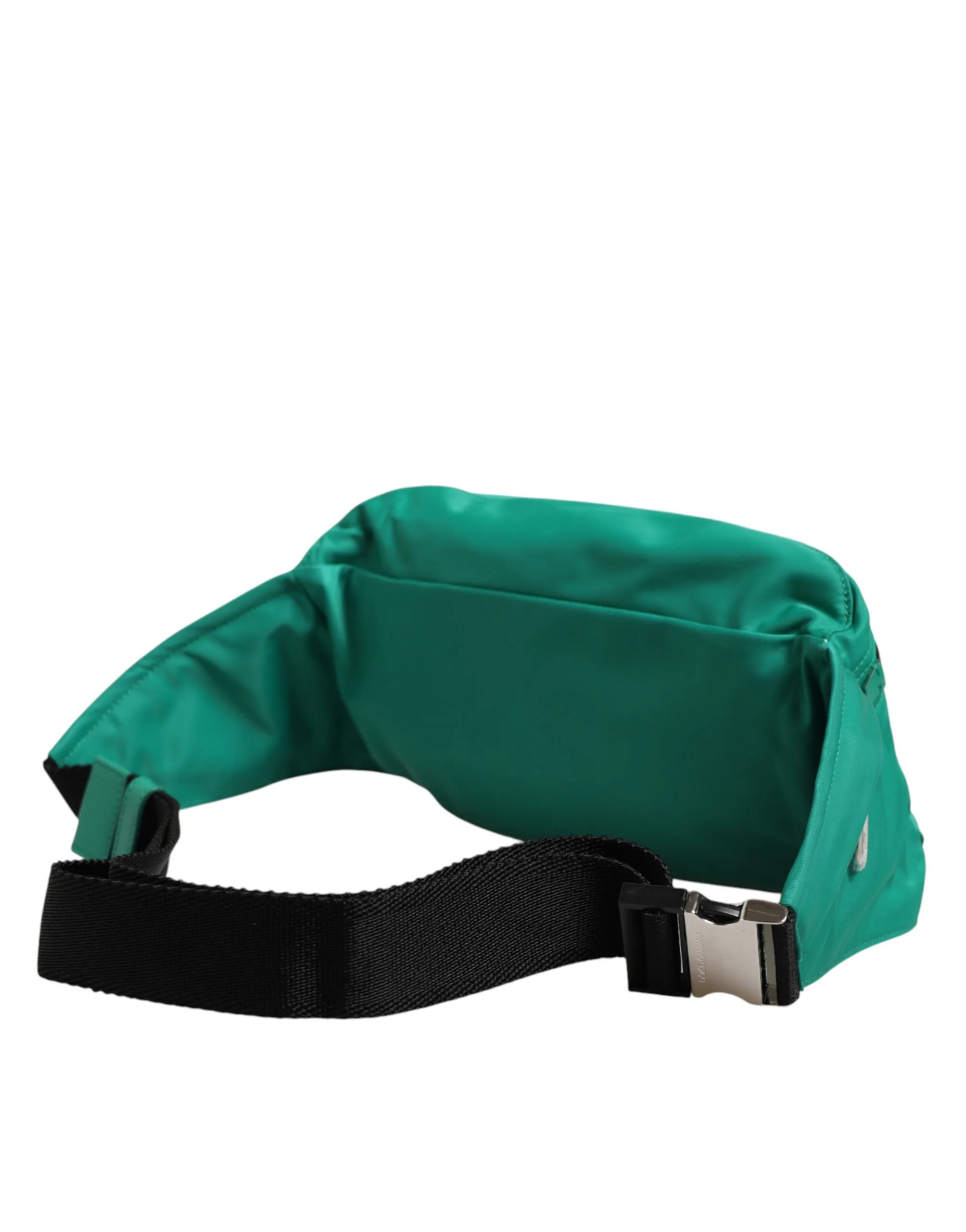 Dolce & Gabbana Placa de Logotipo Verde Nylon Cinto Fanny Pack Masculino Borse Bag Ny+pa+05lf