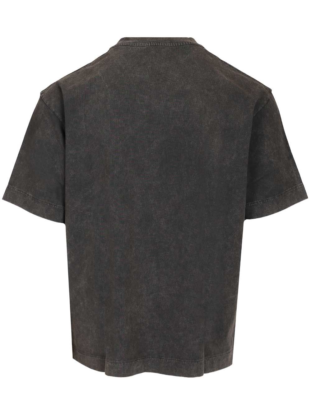 Camiseta de Skate Off-White Racing Preto Algodão