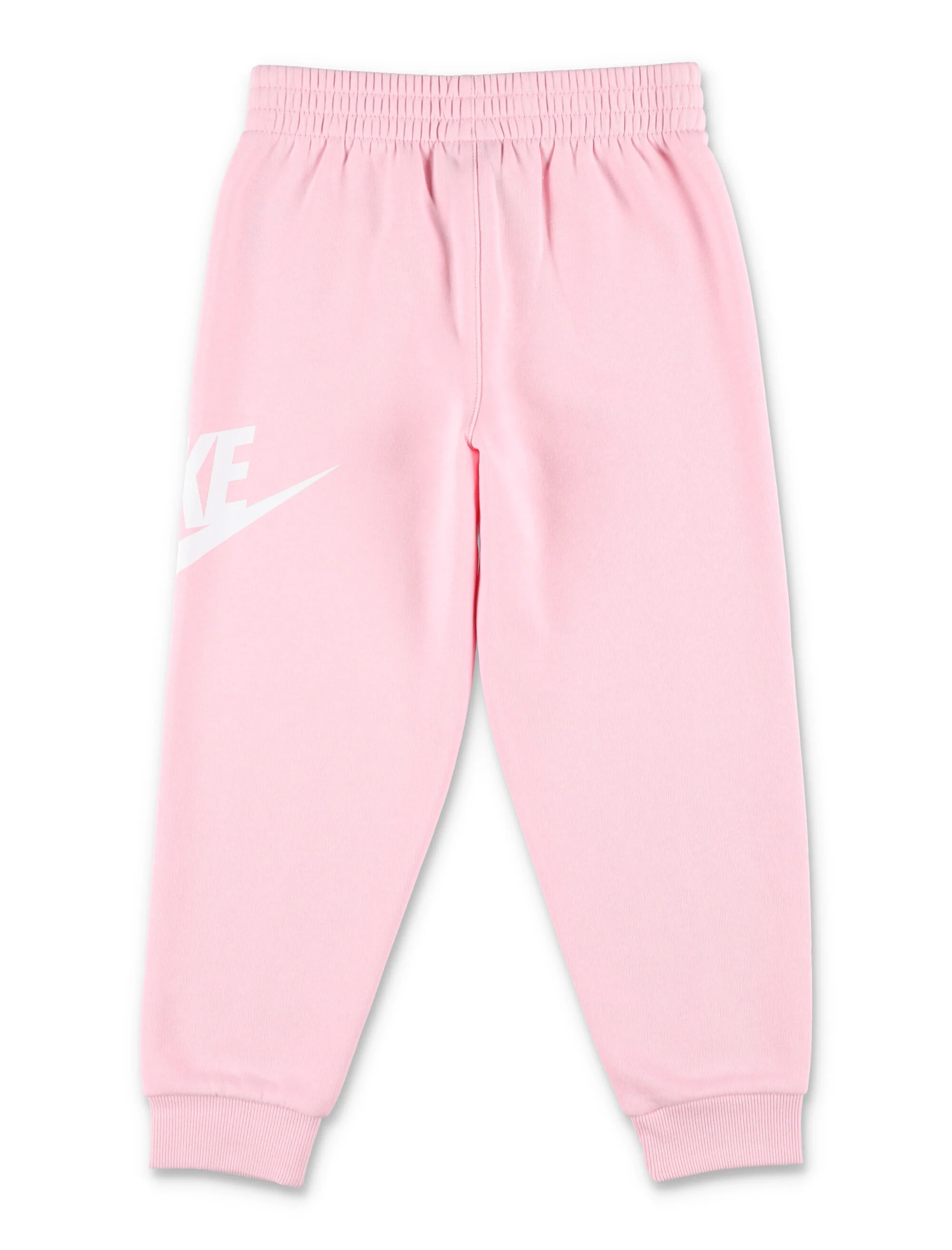 Conjunto de Roupas de Ginástica Nike Fleece Rosa para Crianças de Algodão