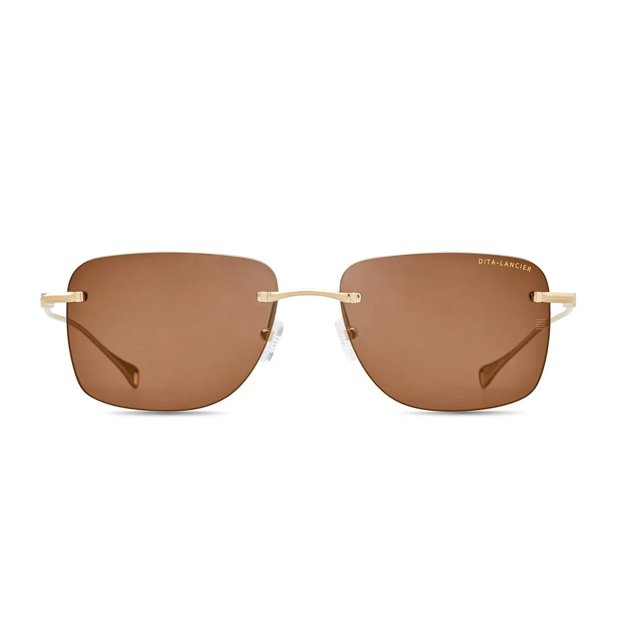 Óculos de Sol Dita Lancier Lsa 119 Gold Titanio
