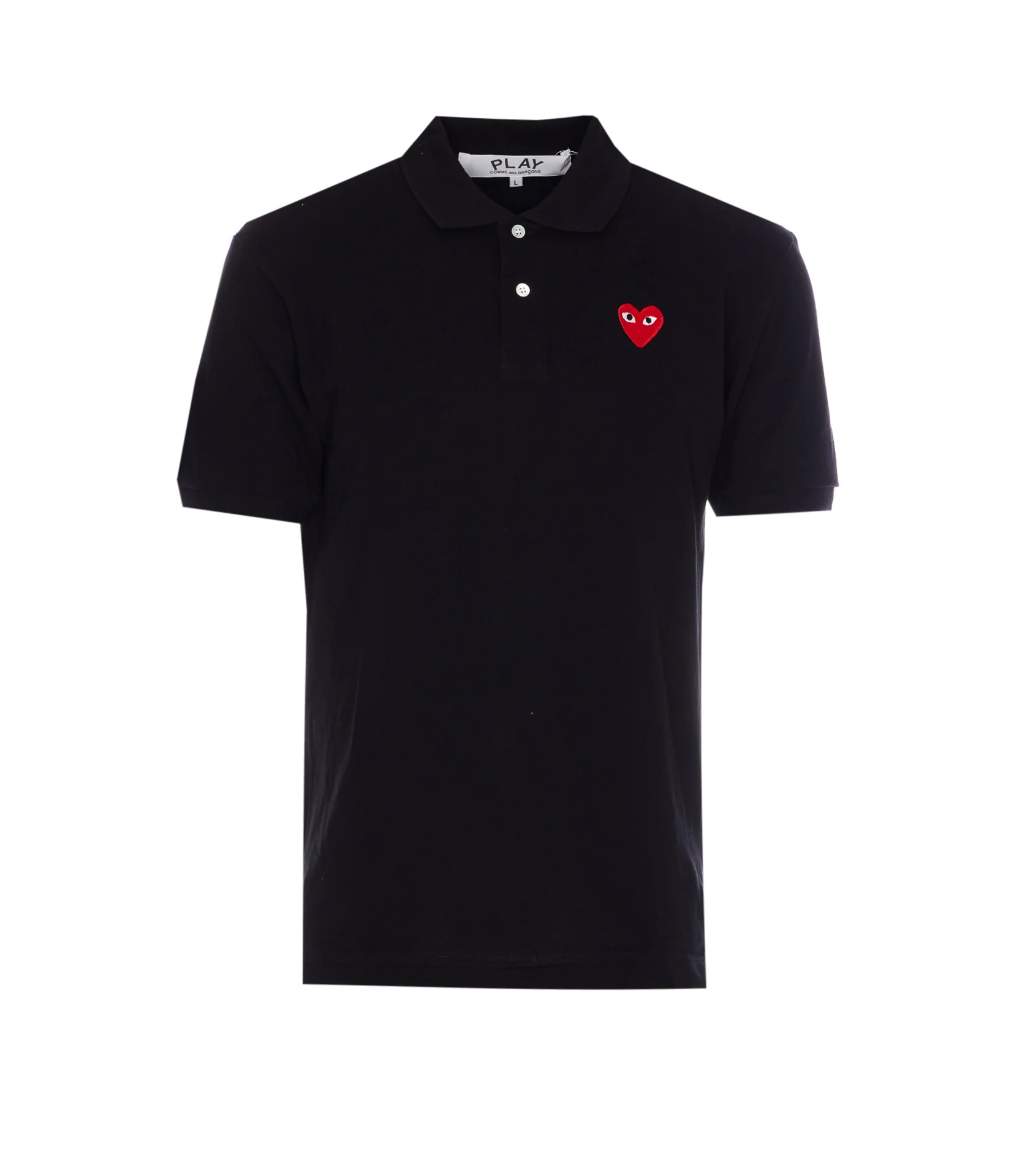 Camisetas e Polos Comme Des Garcons Play Preto de Algodão Camisetas e Polos Comme Des Garcons Play Preto de Algodão