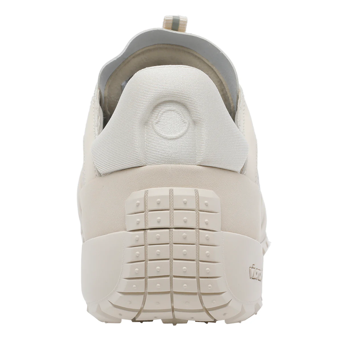 Sapatilhas Moncler Bege Tecido e Borracha/Sola de Borracha