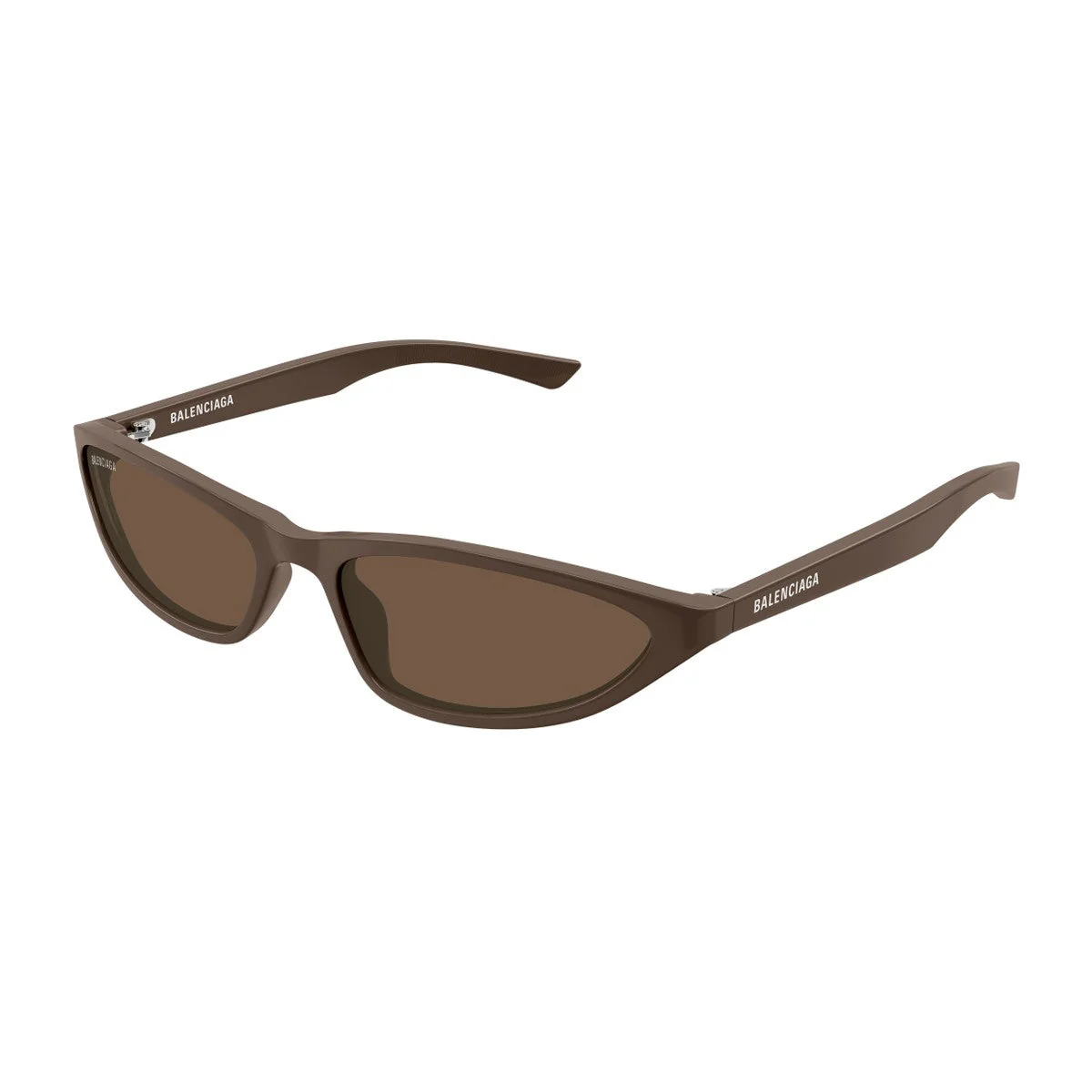 Óculos de Sol Balenciaga Bb0402s Linea Everyday Marrom Acetato Reciclado