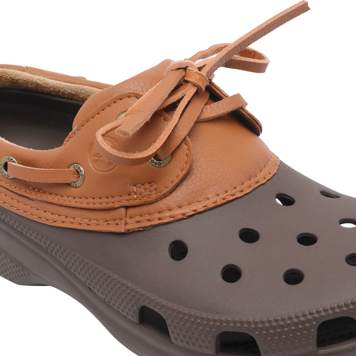 Chinelas Crocs Marrom Borracha Chinelas Crocs Marrom Borracha