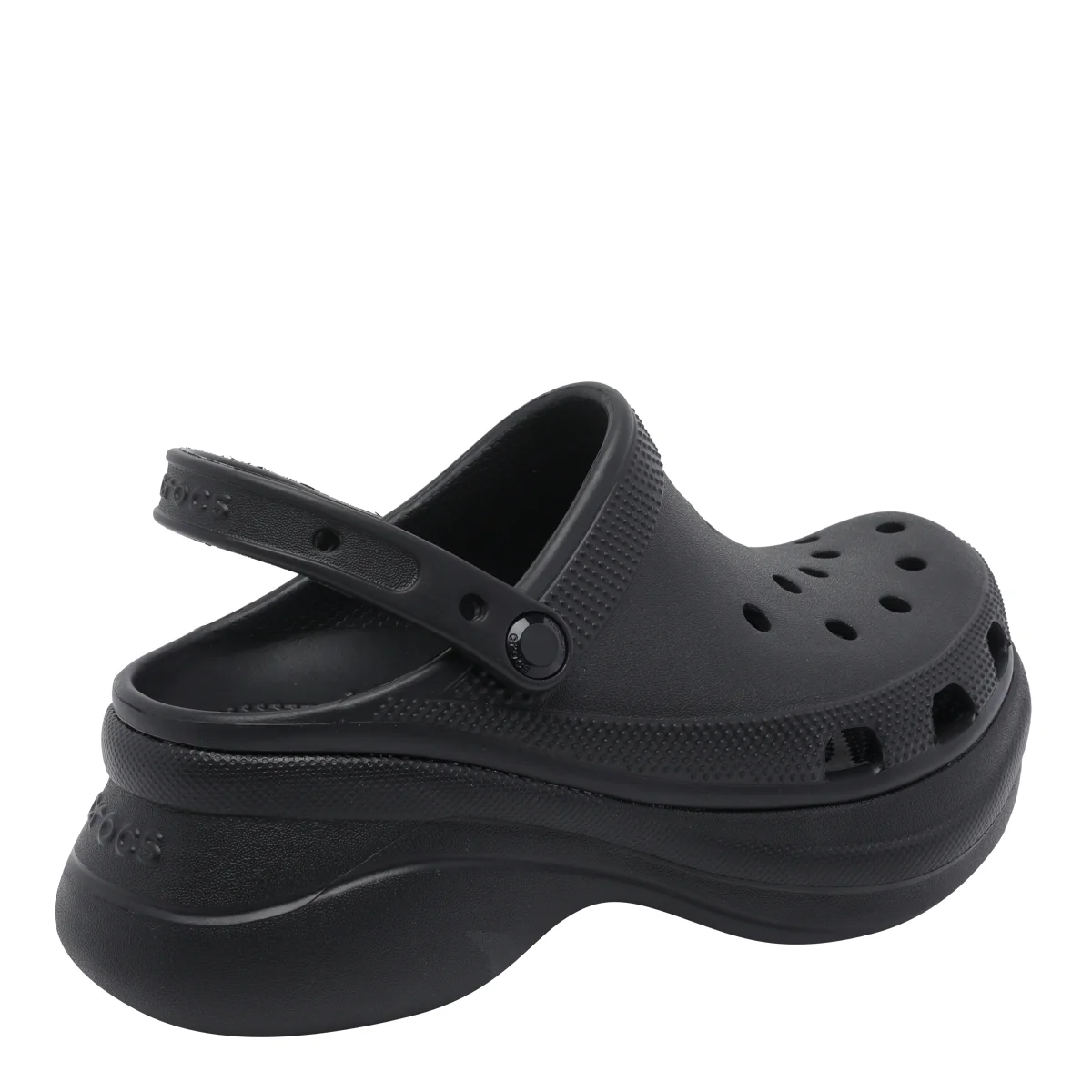 Chinelas Crocs Preto Borracha/Borracha Chinelas Crocs Preto Borracha/Borracha