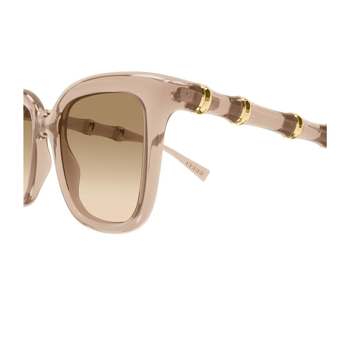 Óculos de Sol Gucci Gg2058s Linea Sign Bege Injetado Óculos de Sol Gucci Gg2058s Linea Sign Bege Injetado