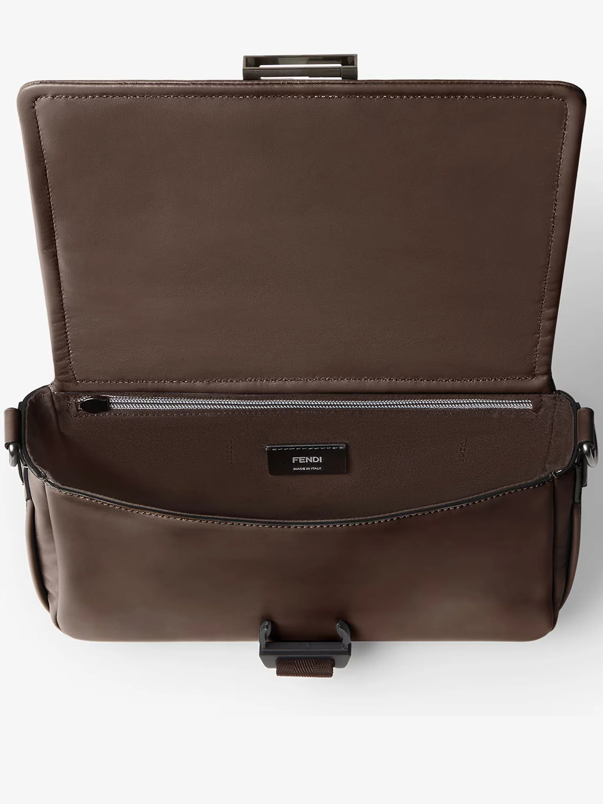Fendi Flux Messenger B Vit.mal Preto Borsa