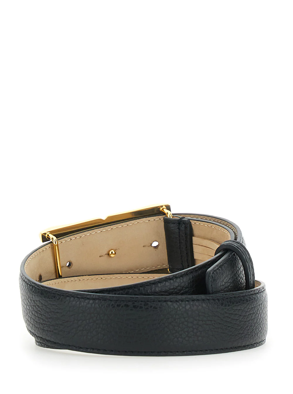 Cinto Elisabetta Franchi Ct88s62e2110 com Detalhes Metálicos Preto Feminino